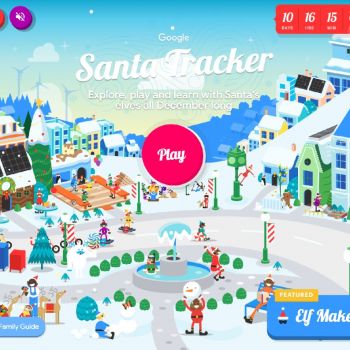 Thumbnail game - Santa Tracker
